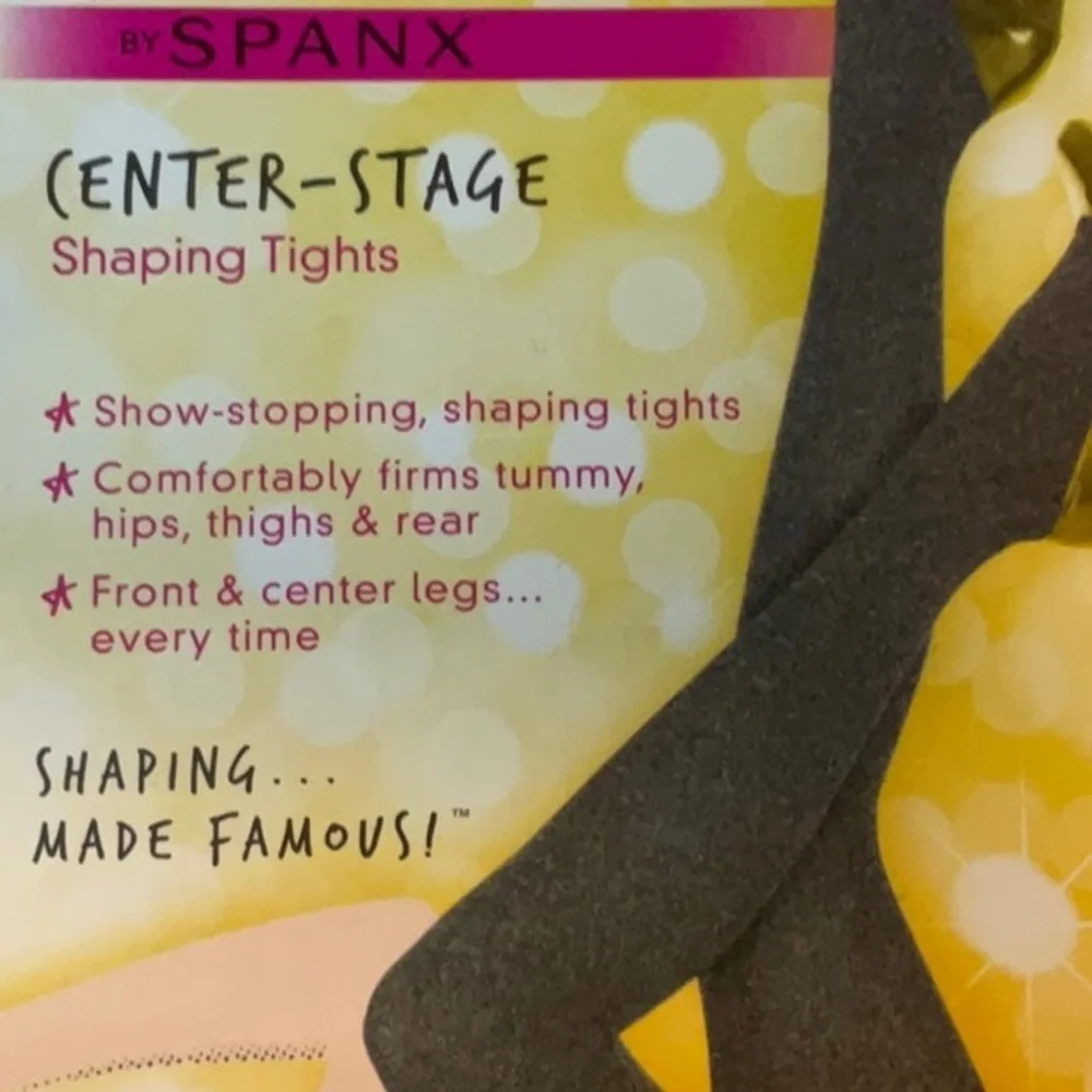 SPANX Heathered Shaping Tights. Size A. Heather gray.